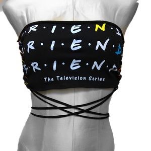 NEW  friends crop top